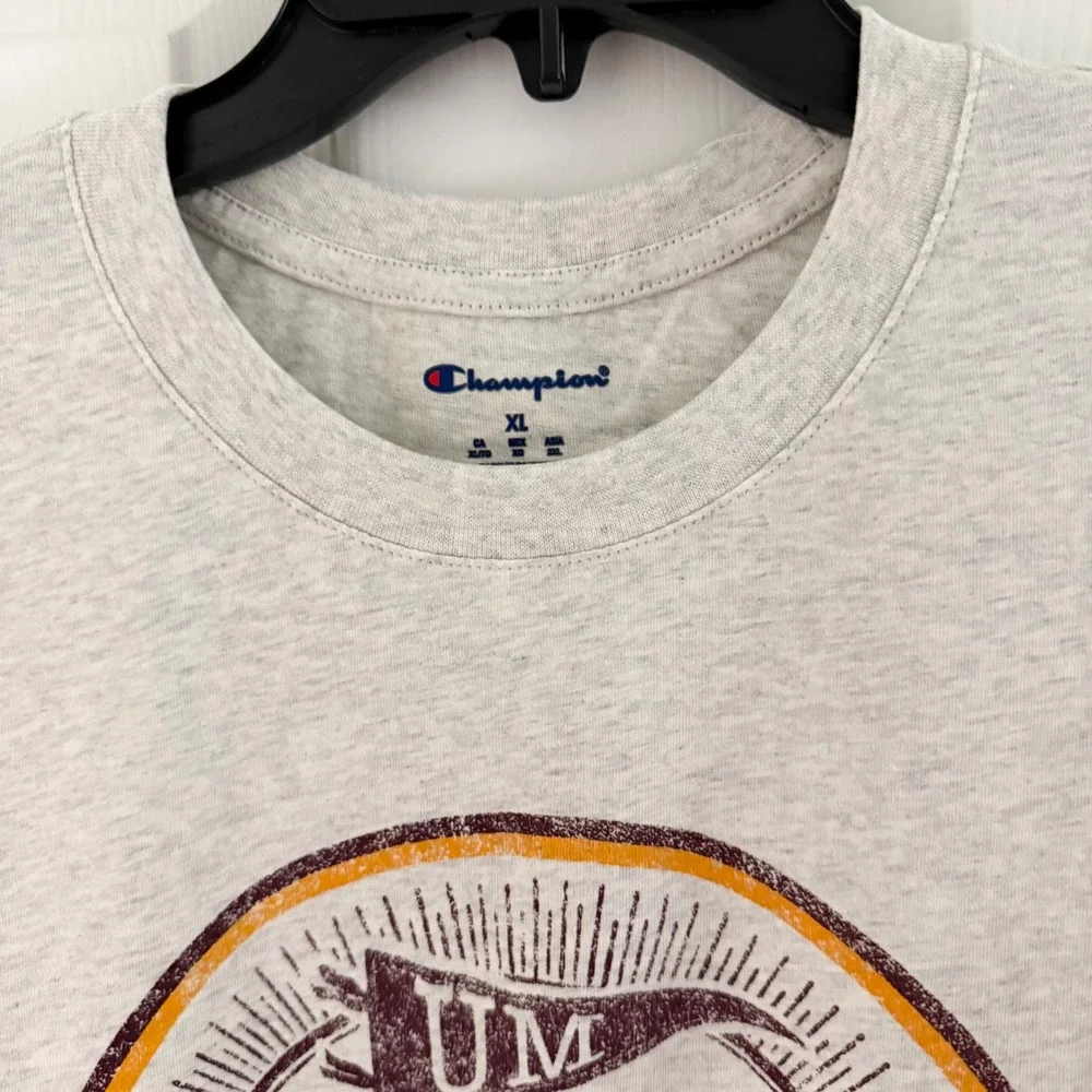 NWT Champion Minnesota Golden Gophers T-Shirt Unisex XL Extra Large Gray Tee - Picture 4 of 11